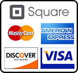 Square Mastercard Visa American Express Discover